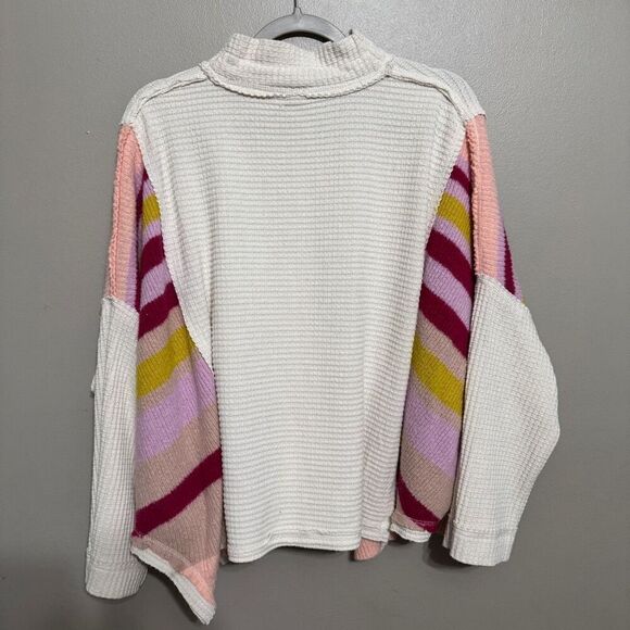We the Free Susie Swit Bell Sleeve Sweater Poncho oversized small - Picture 3 of 8